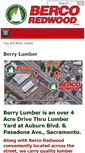 Mobile Screenshot of berrylumber.com